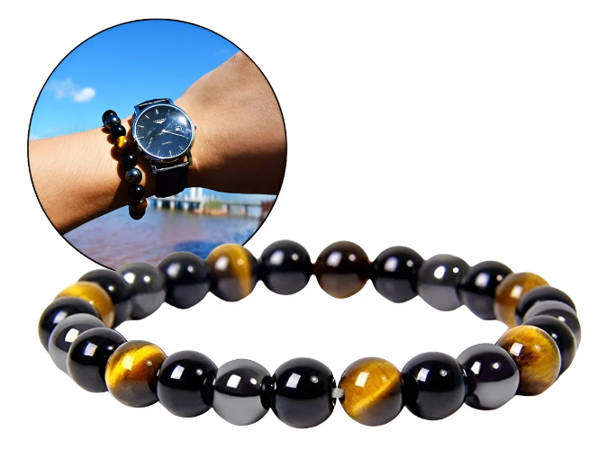 PULSERA ENERGÉTICA TRIPLE PROTECCIÓN