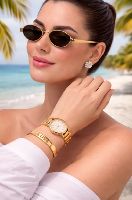 COMBO RELÓGIO + GAFAS DE SOL + PULSERA