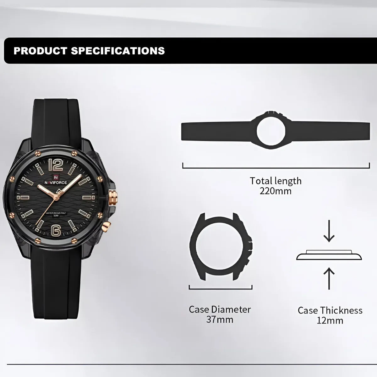 NAVIFORCE ANALÓGICO