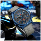 Reloj Curren Pulso Cuero Hombre - 8392